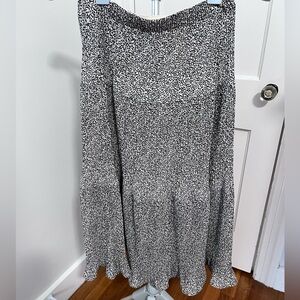 Alice Blue, Black and White Women's Skirt.